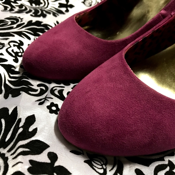 Hot pink heels size 10 - Picture 4 of 5